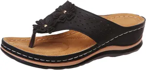 Platform Sandals for Women Summer Beach Walking Cushion Sandals Temperament Sandals Comfortable Slides Sandals