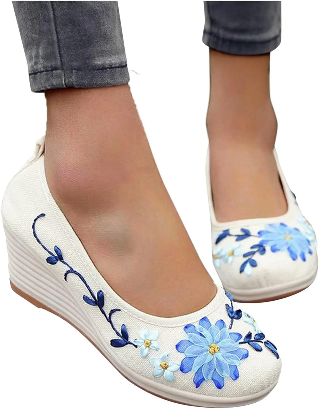 Platform Sandals for Women Summer Low Wedges Womens Comfortable Open Toe Sandal Womens Sandals Comfortable Dressy