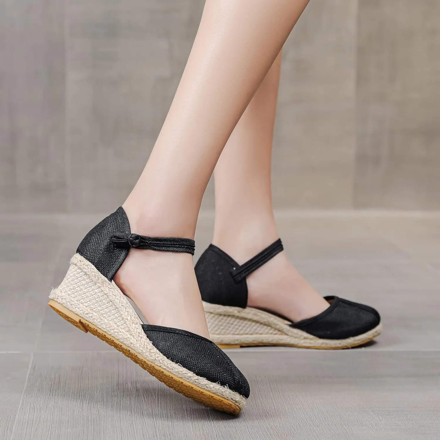 Platform Sandals Women Slip on Wedge Sandal Comfortable Wedge Shoes Womens Sandals Comfortable Dressy