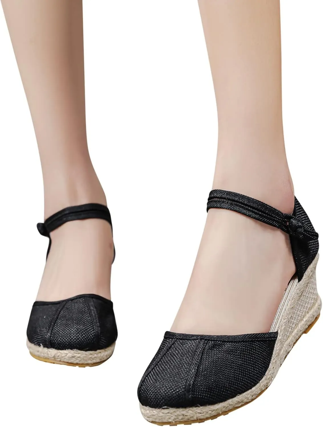 Platform Sandals Women Slip on Wedge Sandal Comfortable Wedge Shoes Womens Sandals Comfortable Dressy