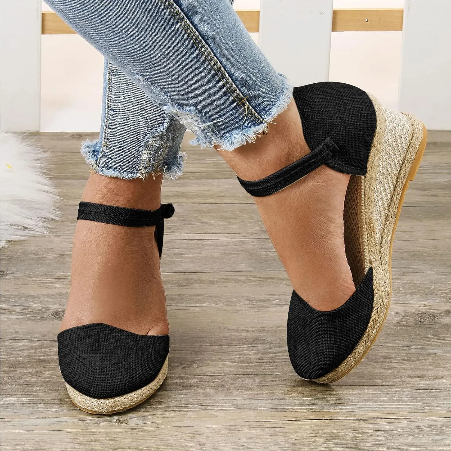 Platform Sandals Women Summer Low Wedges Womens Comfortable Open Toe Sandal Walking Sandals Women Comfort
