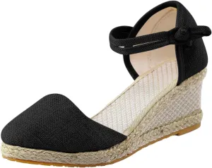 Platform Sandals Women Summer Low Wedges Womens Comfortable Open Toe Sandal Walking Sandals Women Comfort