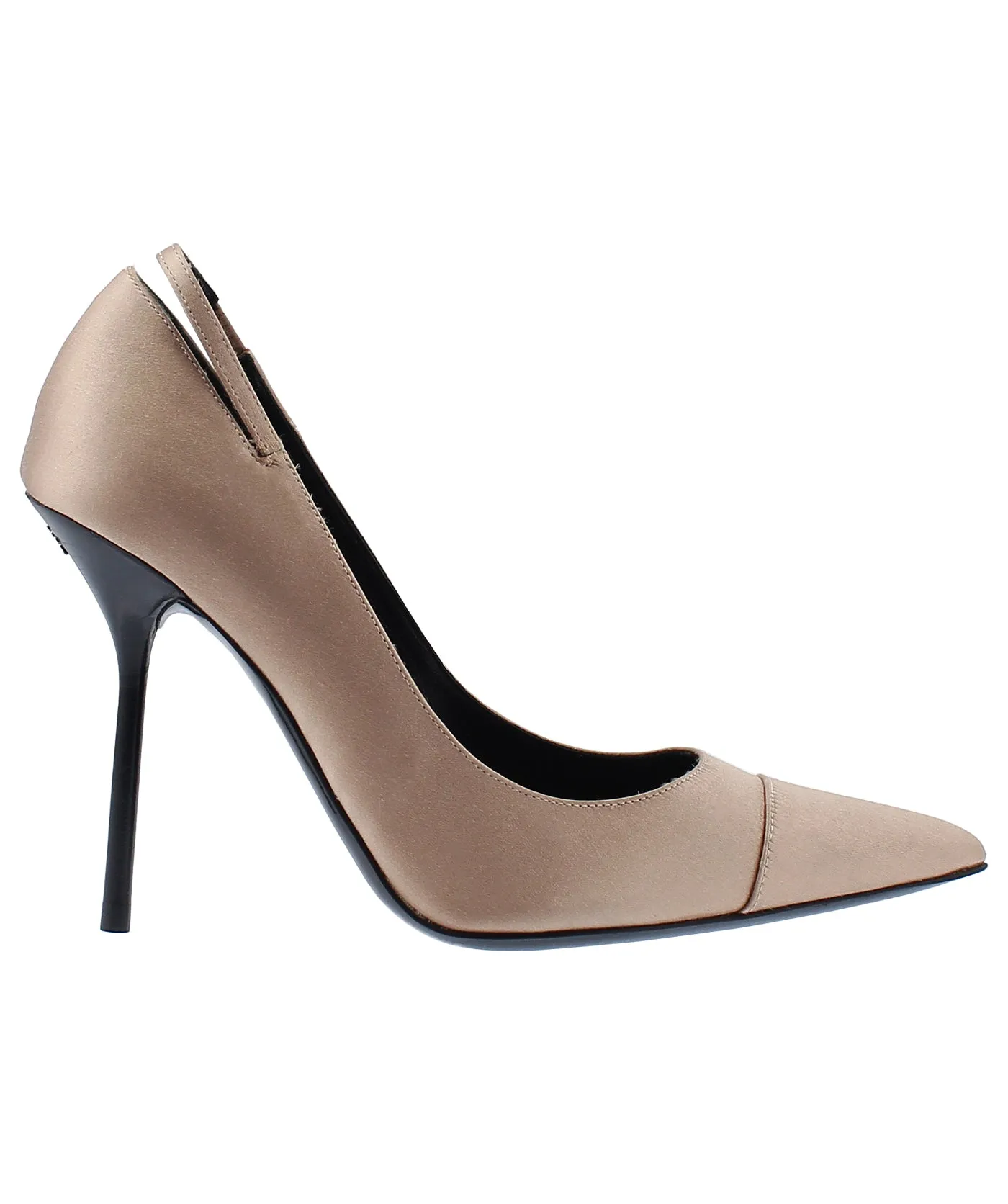 Pointed Slingback Leather Pumps