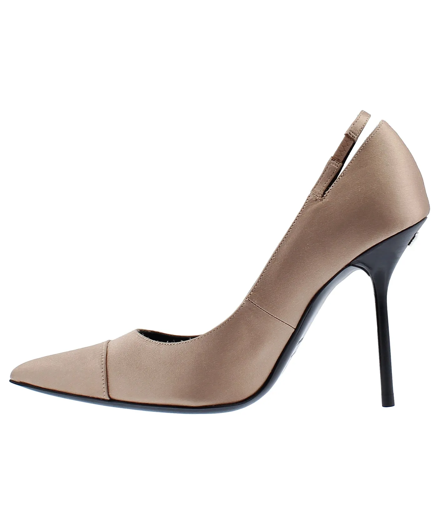 Pointed Slingback Leather Pumps