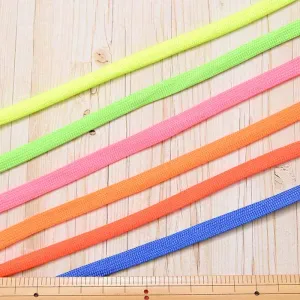Polyester code neon color about 8mm width