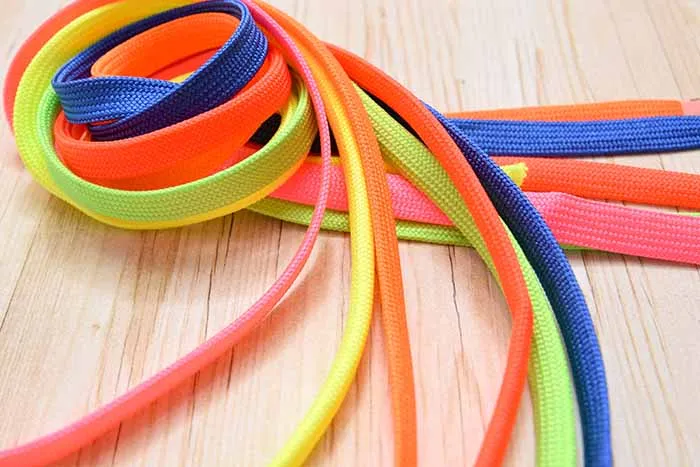 Polyester code neon color about 8mm width