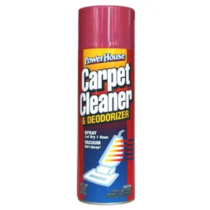 PowerHouse® 91094-2C Carpet Cleaner & Deodorizer, 13 Oz, Aerosol