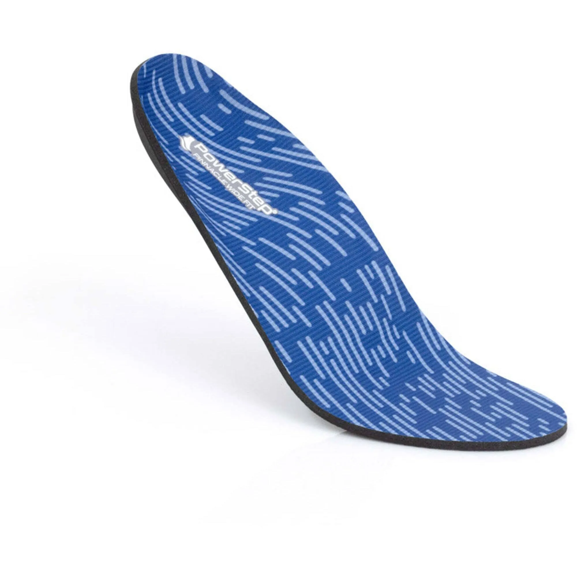 PowerStep Insoles - Pinnacle Wide Fit Polyester Royal Blue Insoles