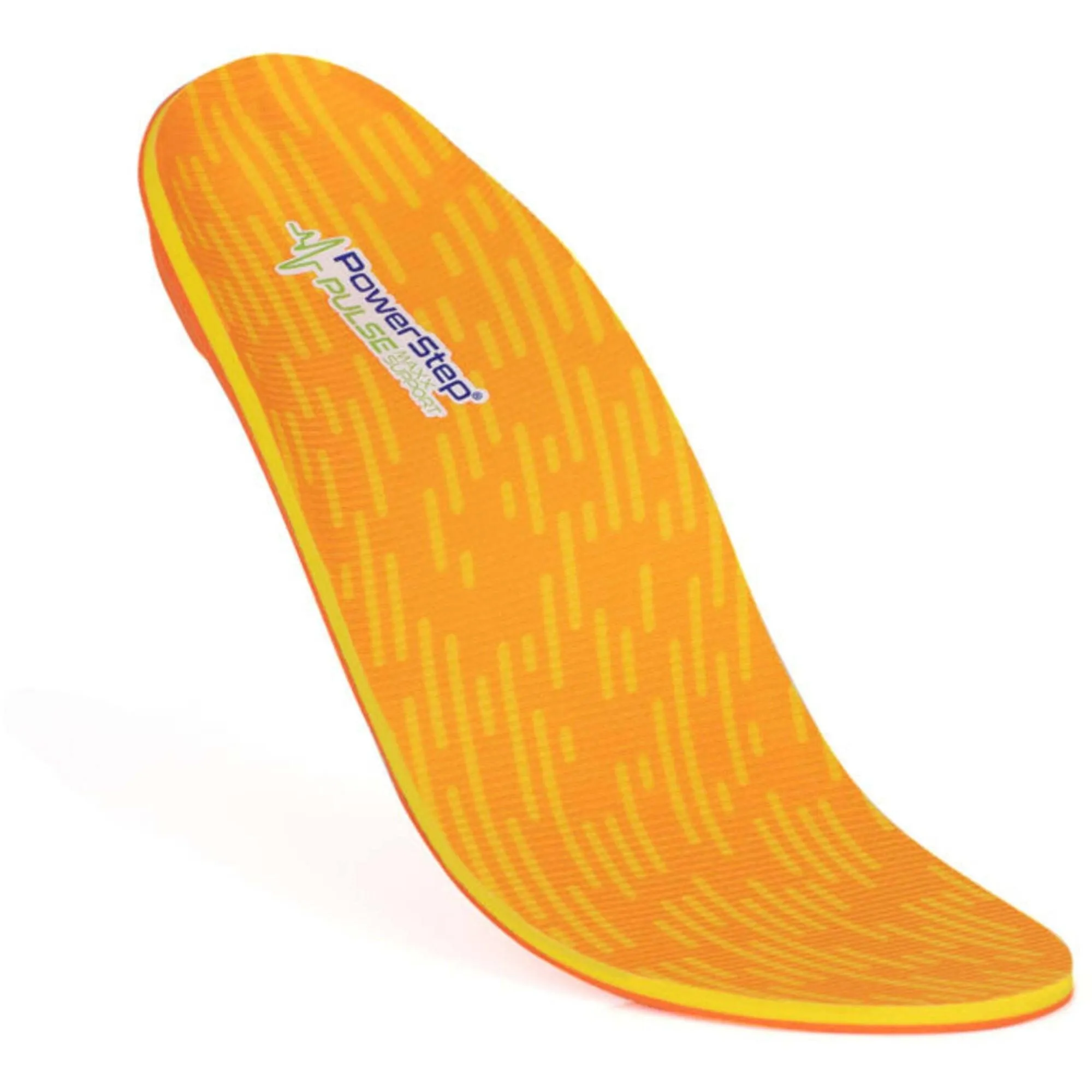 PowerStep Insoles - Pulse Maxx Running Shoe Insert Orange Insoles