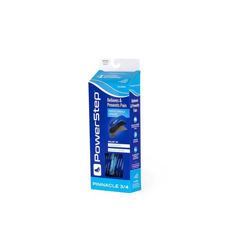 PowerStep Pinnacle 3/4-Length Insoles