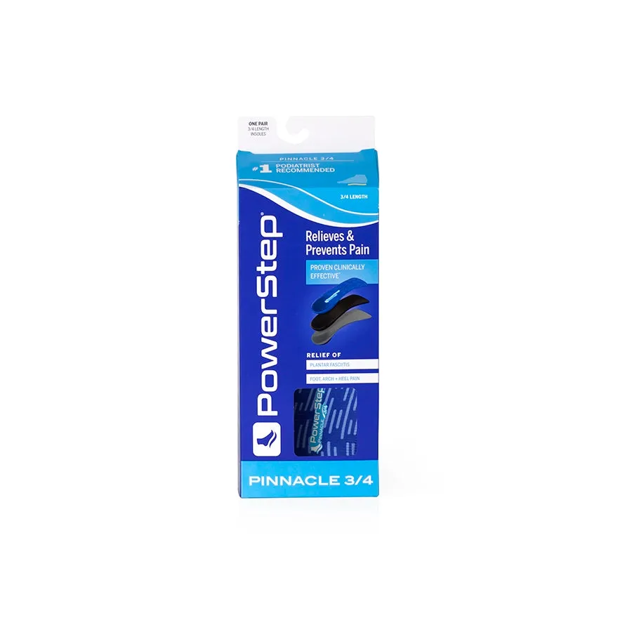 PowerStep Pinnacle 3/4-Length Insoles