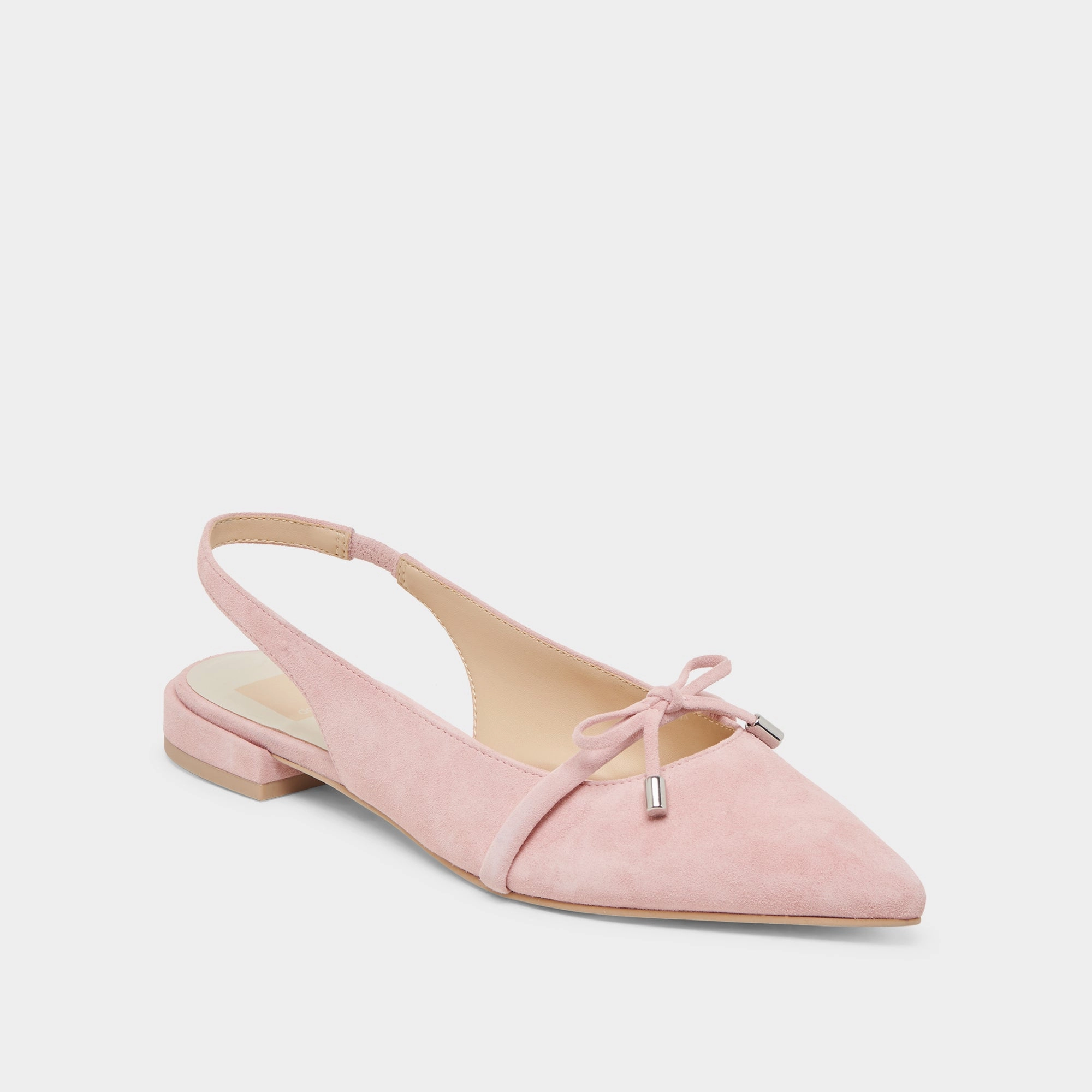 Fish Glow PAYGE FLATS PETAL PINK SUEDE