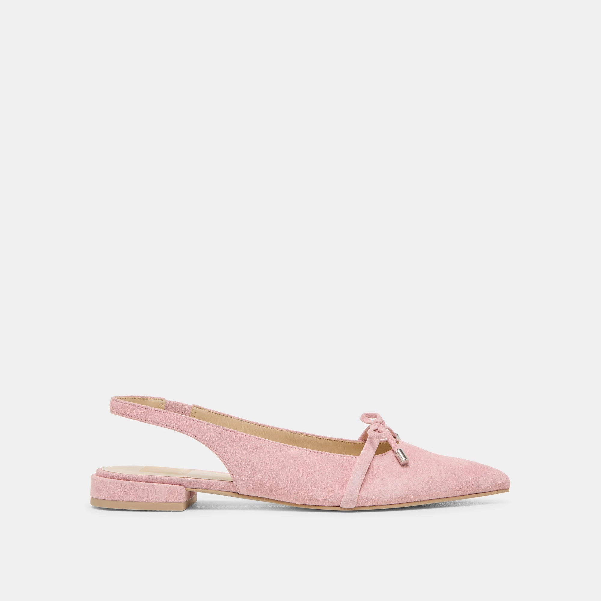 PAYGE FLATS PETAL PINK SUEDE Cliff Step Comfortable Everyday Wear