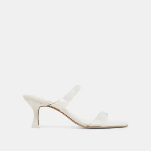 Minimal Edge GENORA HEELS CRYSTAL VINYL