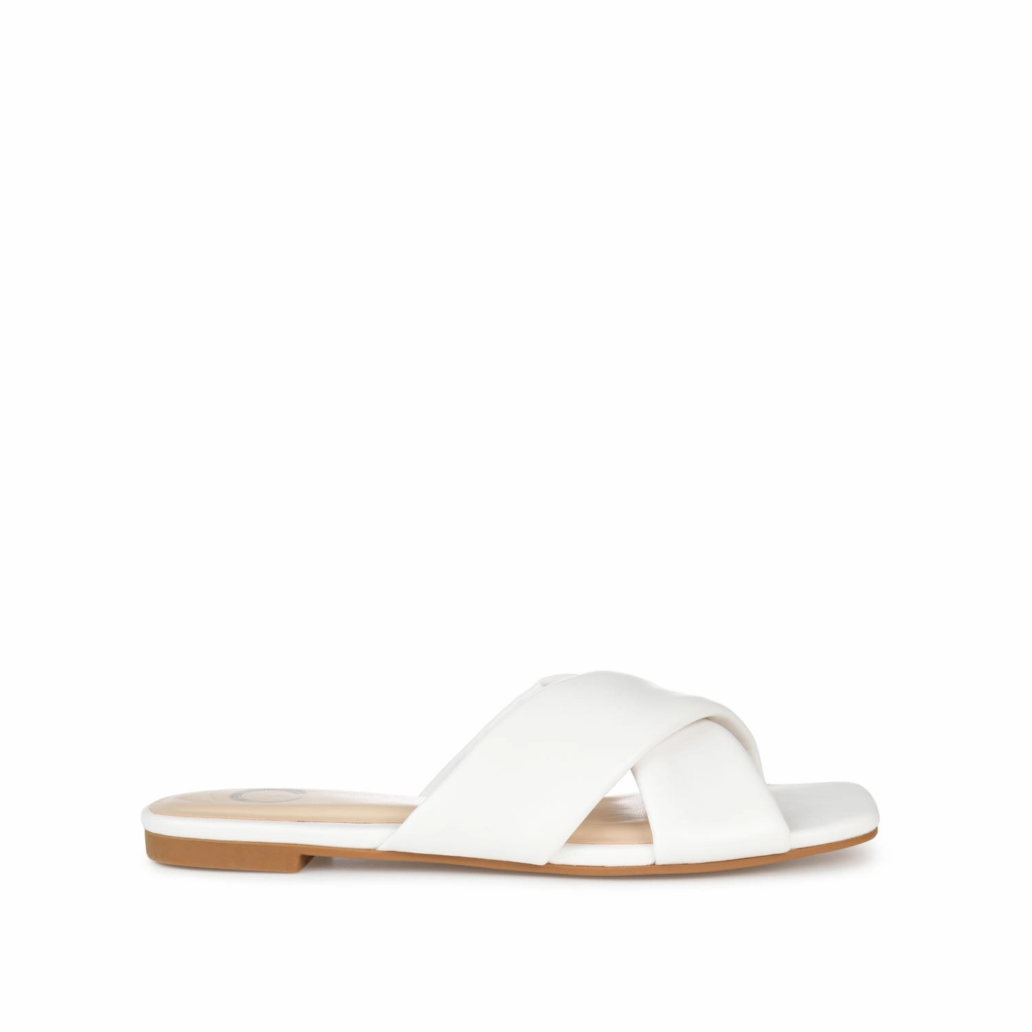 Active Mode Closed Cell Foam CARLOTTA SLIDE SANDALS IN VEGAN LEATHER
