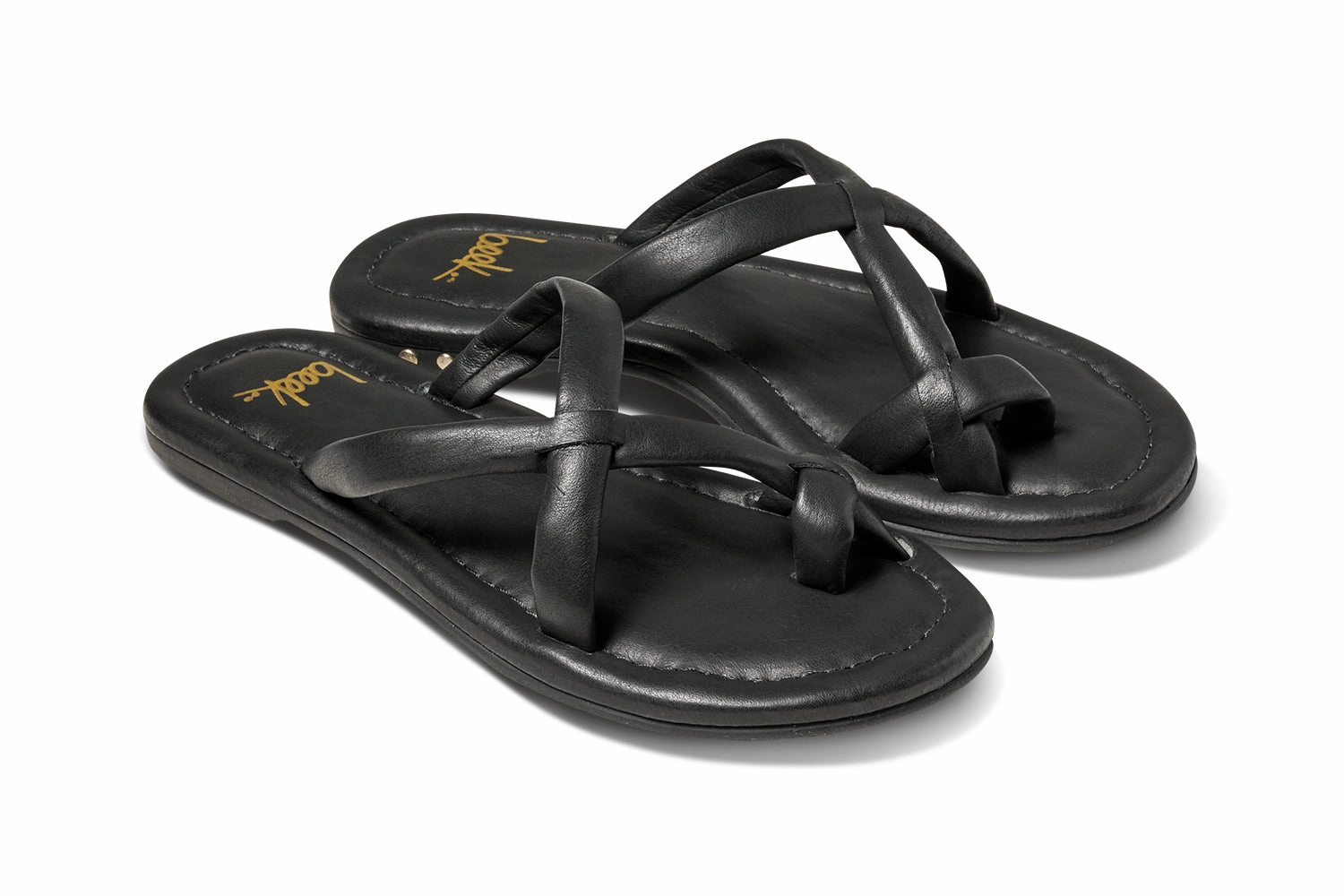 Market Walk Comfortable Travel Sandals SUNGEM - Black