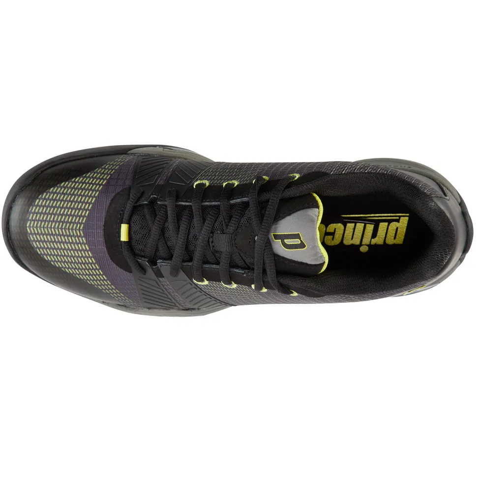 Prince T22.5 Men's Tennis Shoe (Black/Yellow)