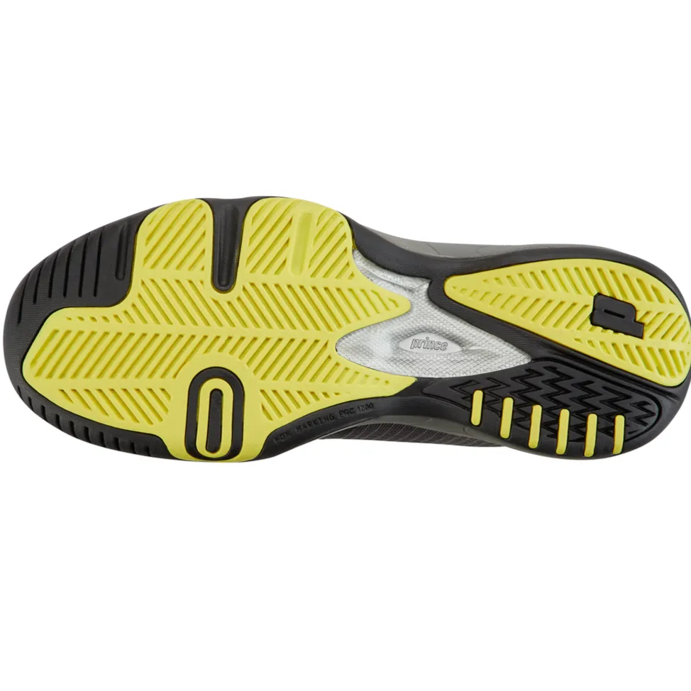 Prince T22.5 Men's Tennis Shoe (Black/Yellow)