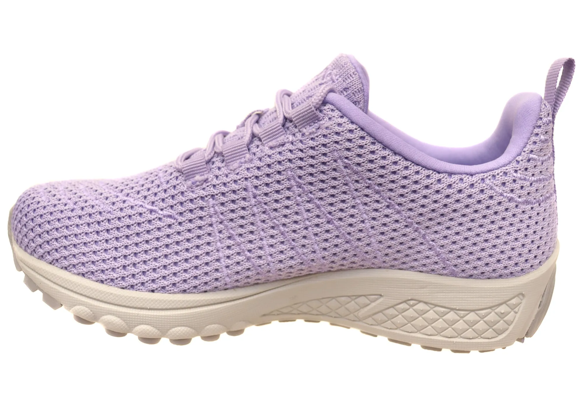 Propet Womens Tour Knit Comfortable Wide Width Walking Shoes
