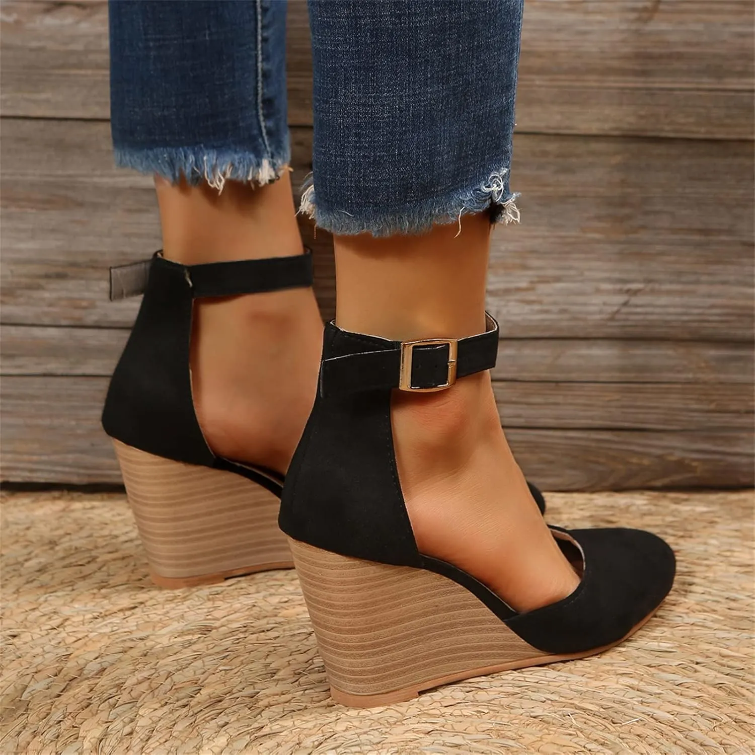 Pumps Platform Sandals for Women Womens Comfort Lightweight Platform Sandals Comfortable Walking Sandals for Women