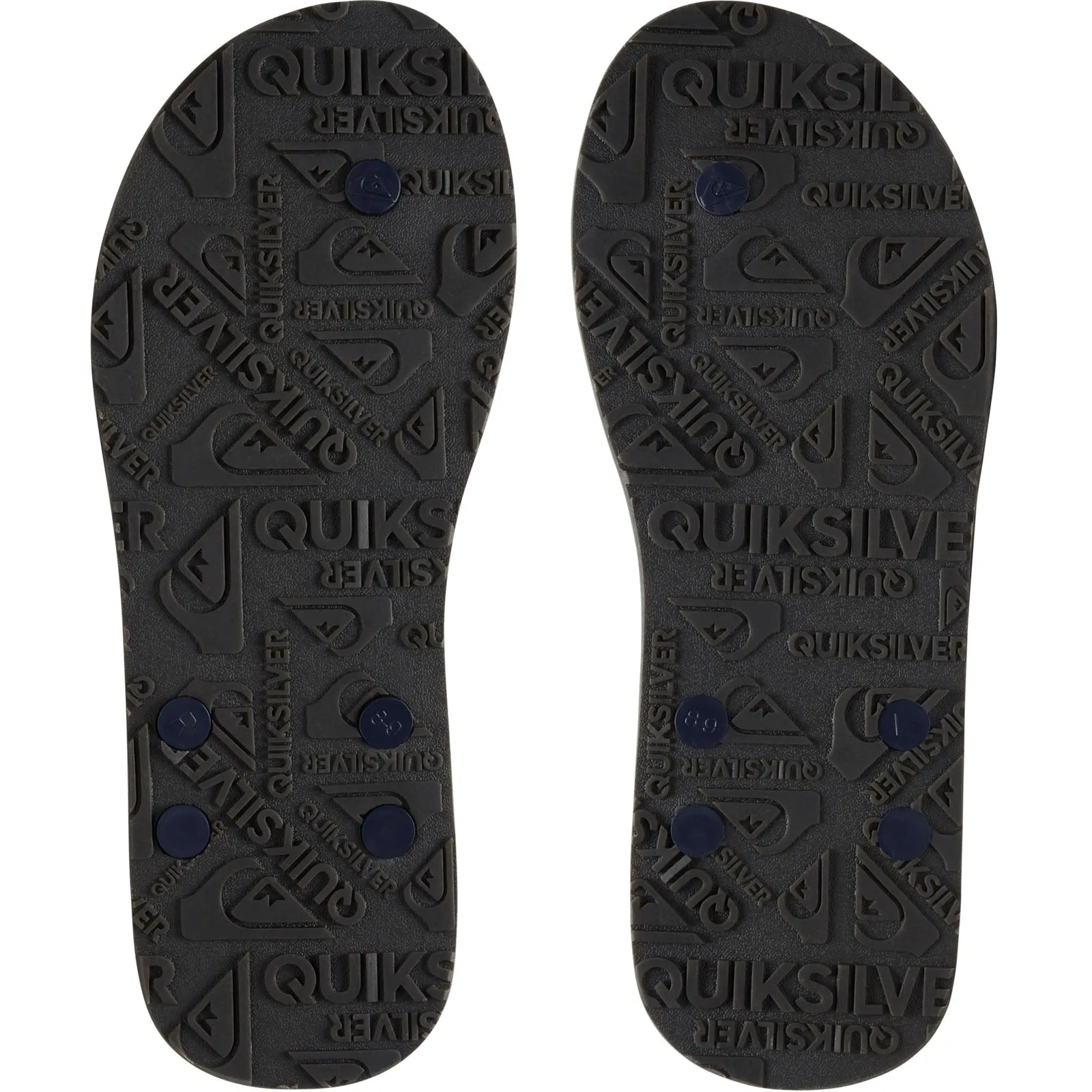 Quiksilver Mens Carver Deluxe Flip Flops - Blue