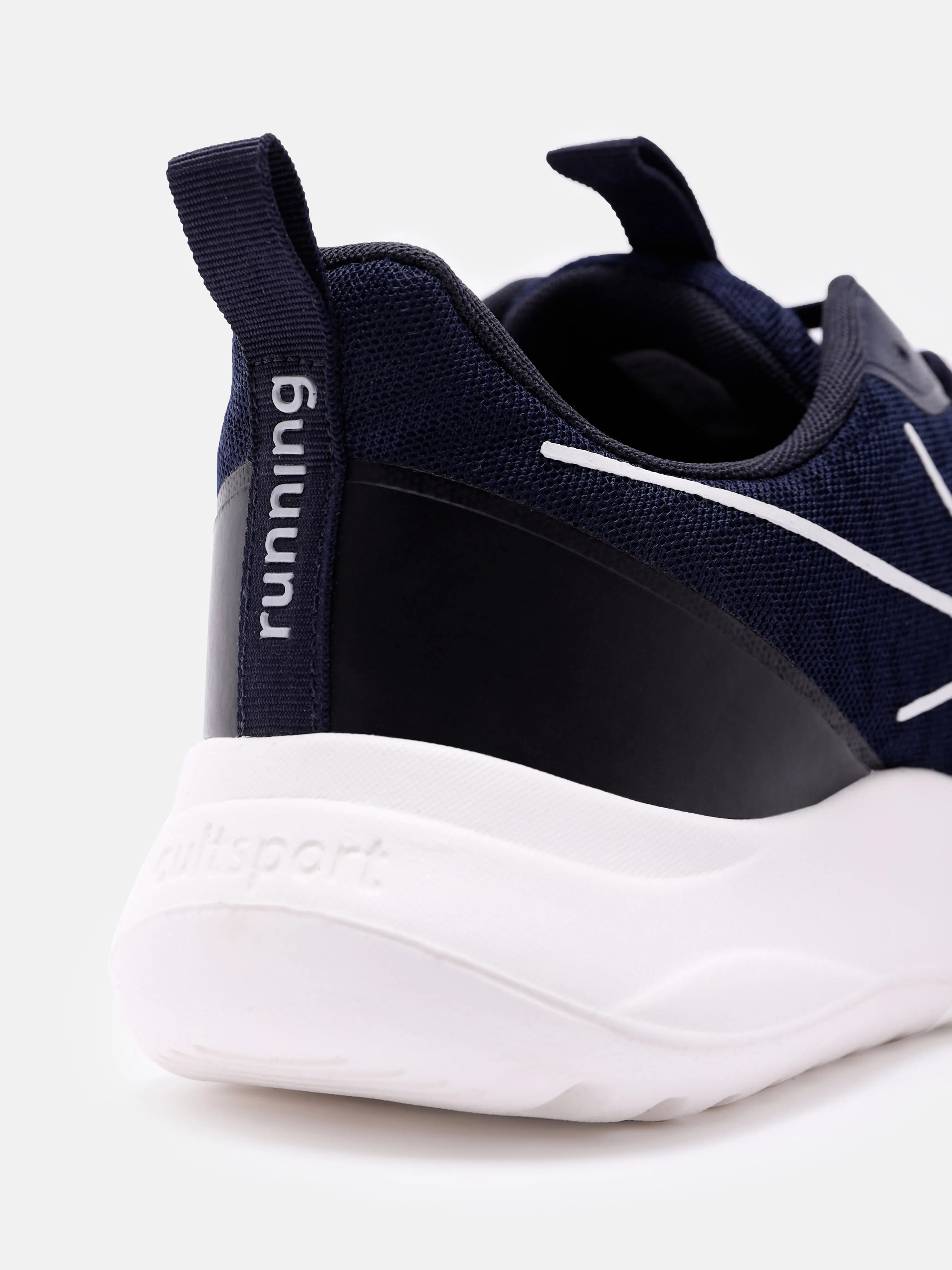 Racer Men Running Shoes - Navy Blue/Black