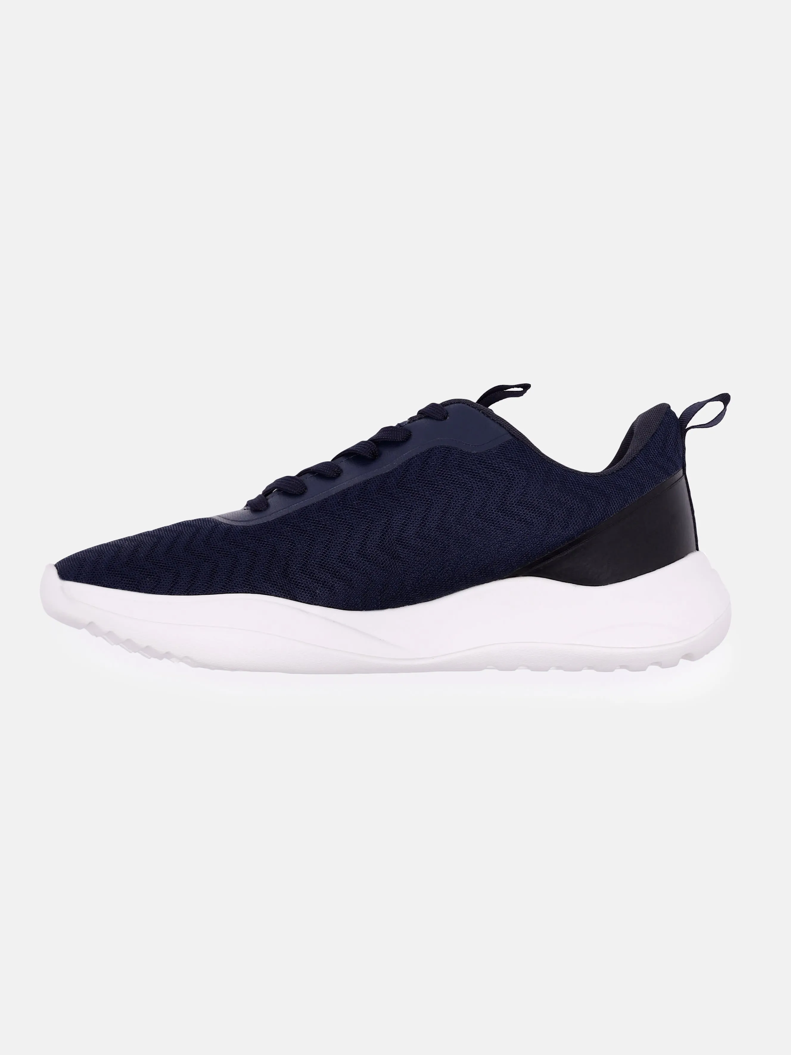Racer Men Running Shoes - Navy Blue/Black