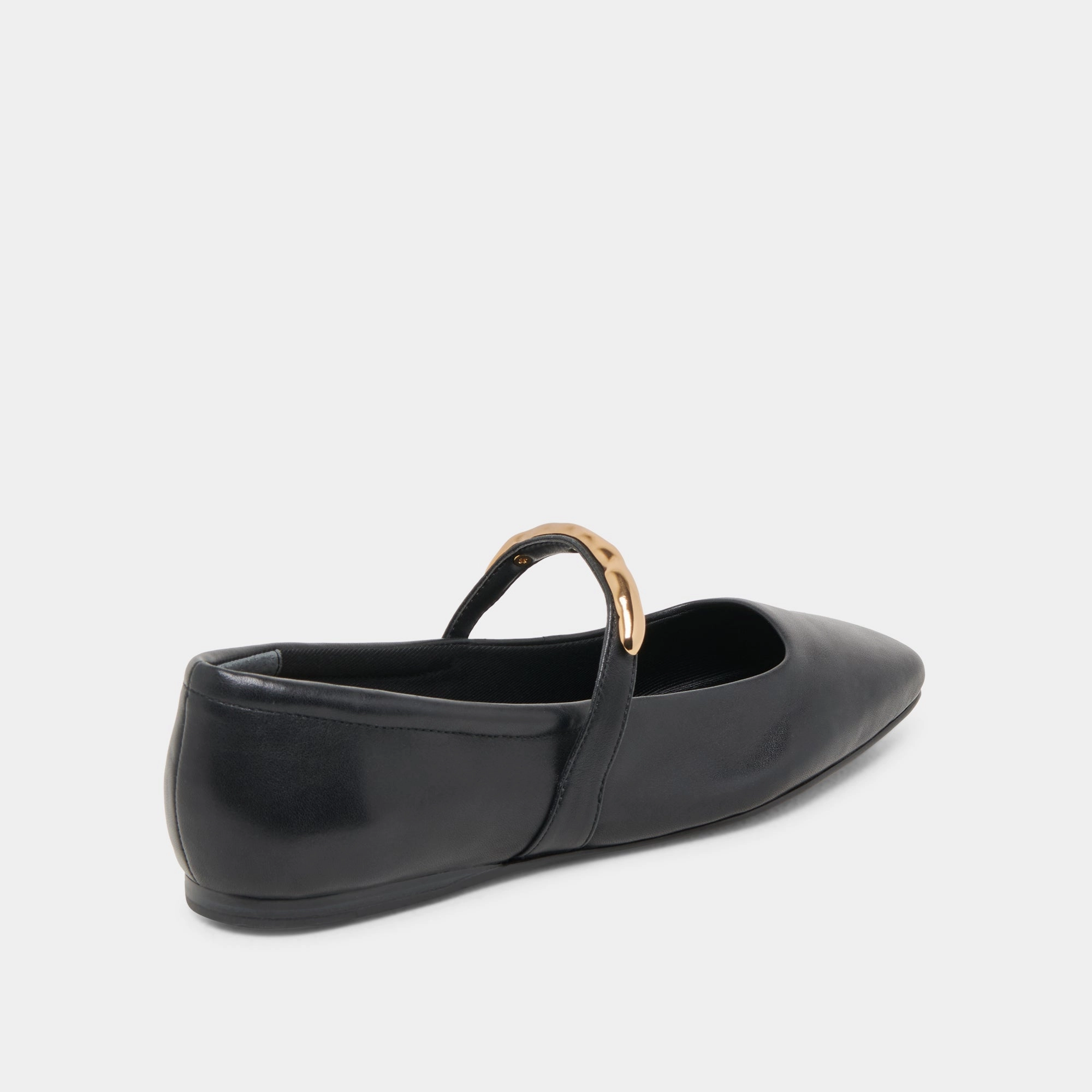RADYA BALLET FLATS BLACK LEATHER Leather Upper