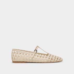 Everyday Comfort Shoes RAINS BALLET FLATS IVORY STELLA