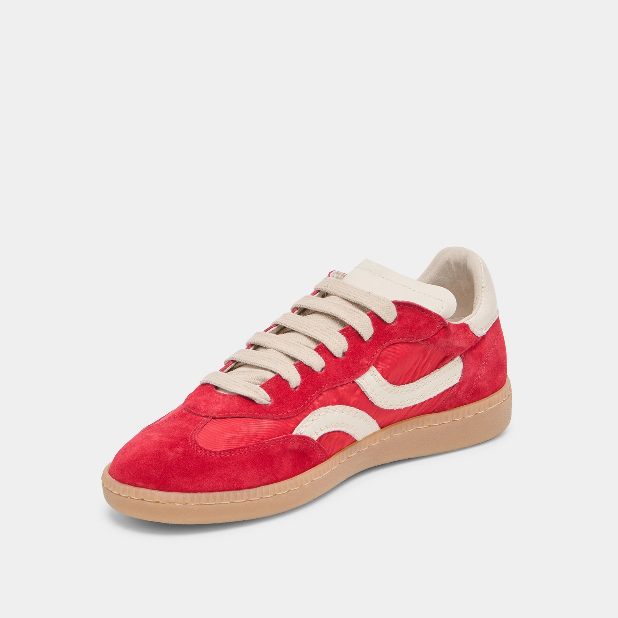 Any Season REBEL SNEAKERS CRIMSON NYLON