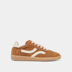 REBEL SNEAKERS PECAN SUEDE Sweat Resistant Lining