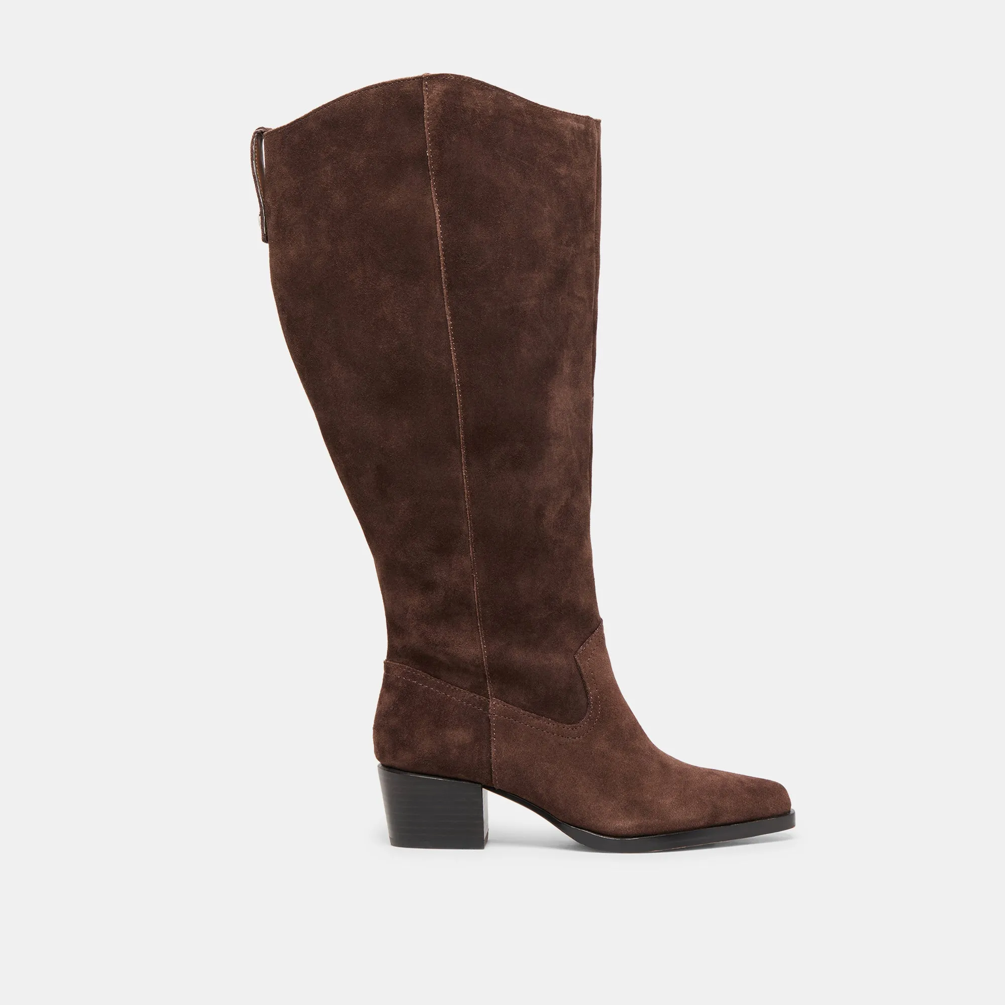 Hydraulic Impact Resistance Durable Shell Adventure Journey VIRONA H2O EXTRA WIDE CALF BOOTS DK BROWN SUEDE