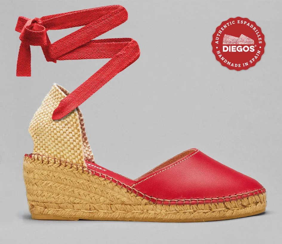 Red leather Lola