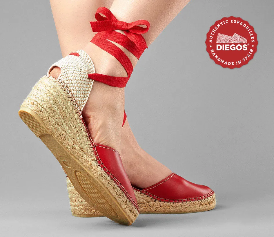Red leather Lola