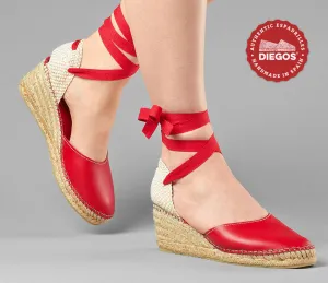 Red leather Lola