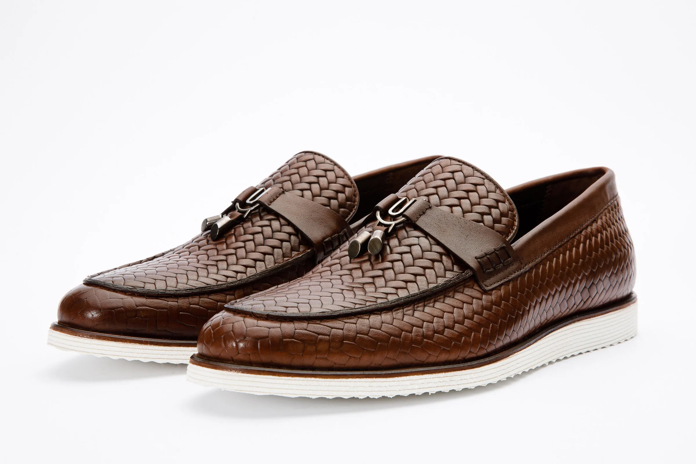 The Sperry Tan Leather Tassel Loafer Men Shoe All Pair