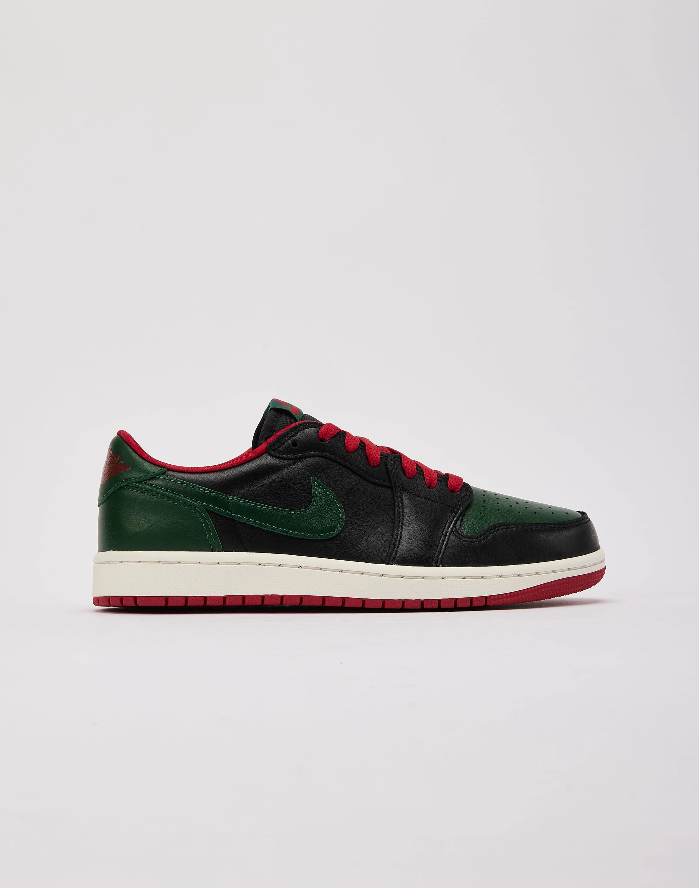 cultural Moisture Wicking Liner Jordan Air Jordan 1 Retro Low OG 'Black and Gorge Green'