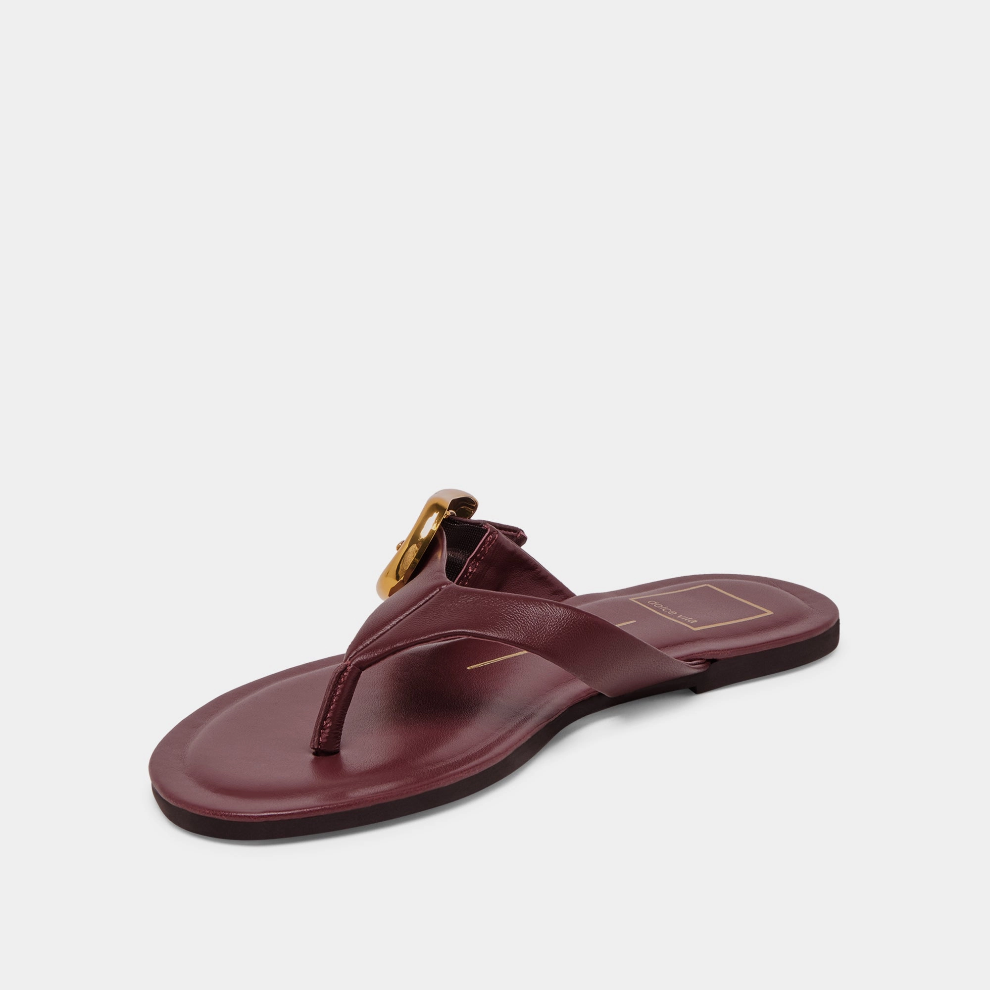 Trend Alert Soft Hug ROSSA SANDALS BURGUNDY LEATHER
