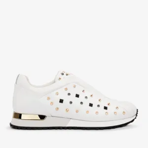 The Infanta White Spike Leather Men Sneaker Limited Edition Active Use Active Days