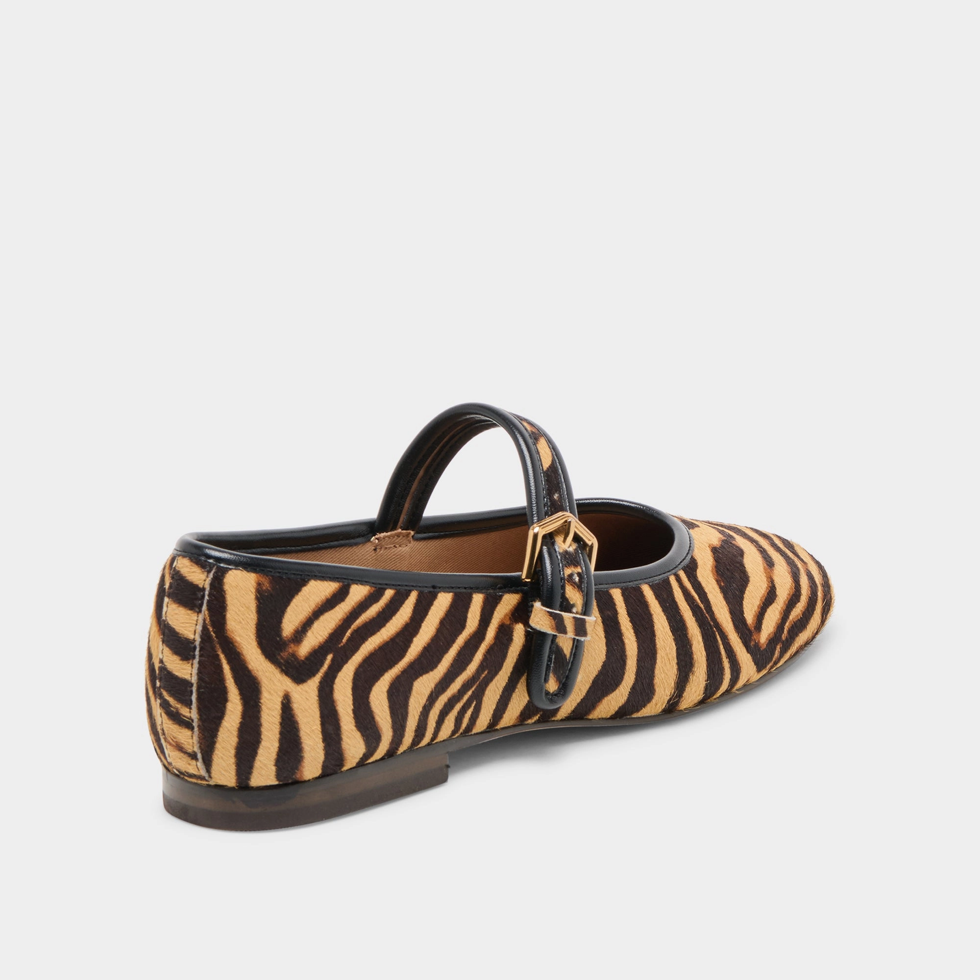 ROSLYN BALLET FLATS TIGER CALF HAIR Island Mood