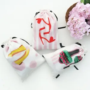Retro Blush Shoe Bags