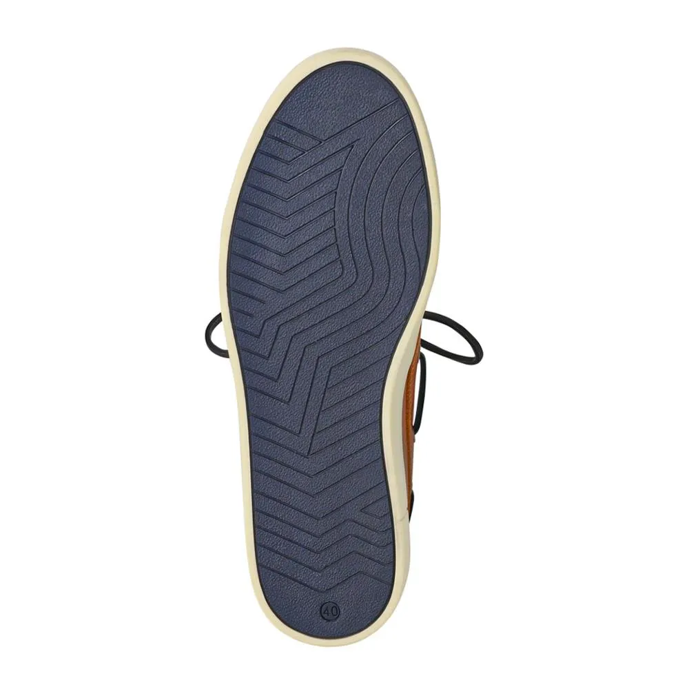 Rhodes Leather Boat Shoes - RHODES / 327 429