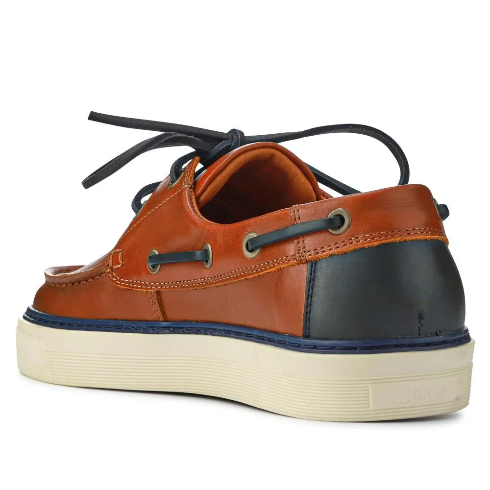 Rhodes Leather Boat Shoes - RHODES / 327 429