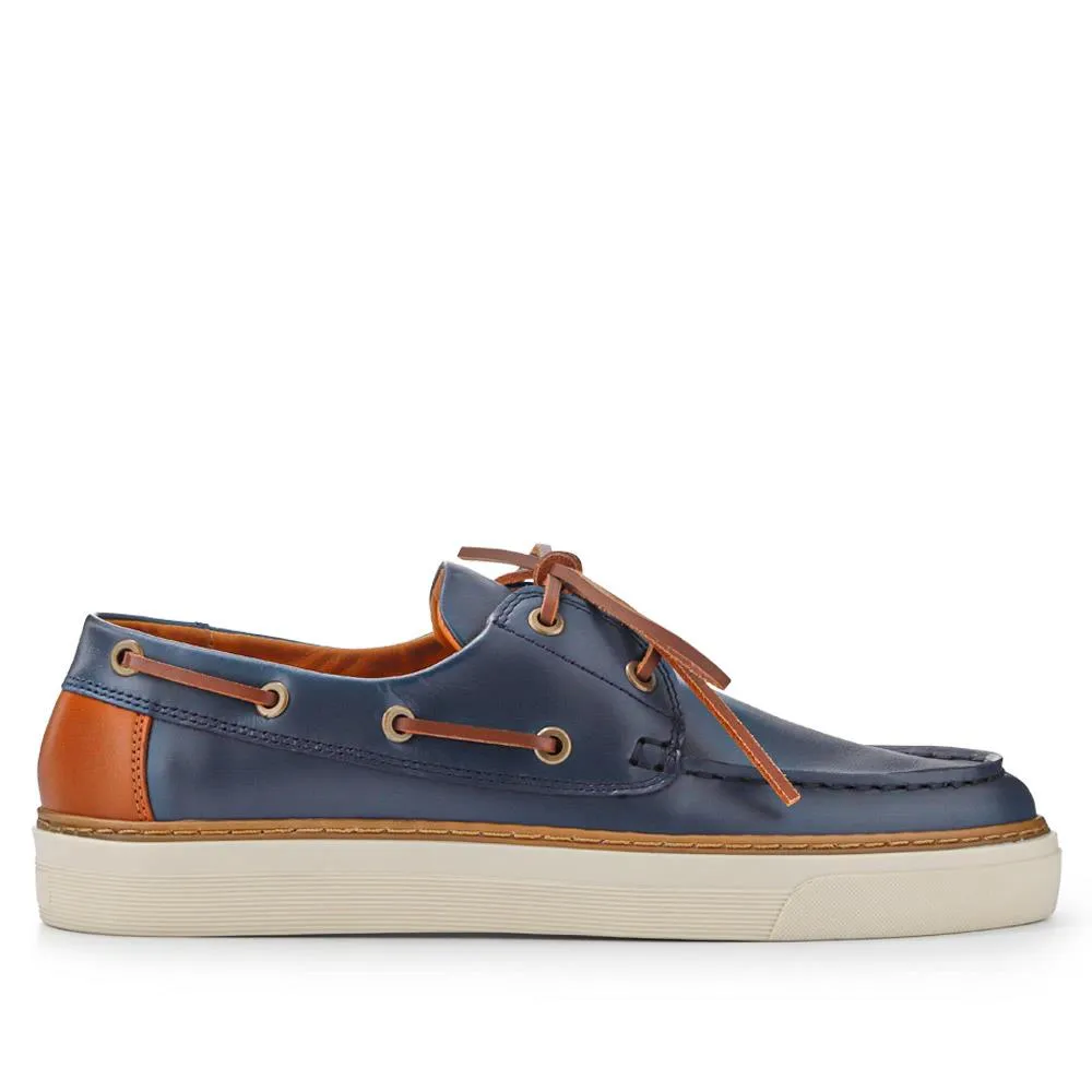 Rhodes Leather Boat Shoes - RHODES / 327 429