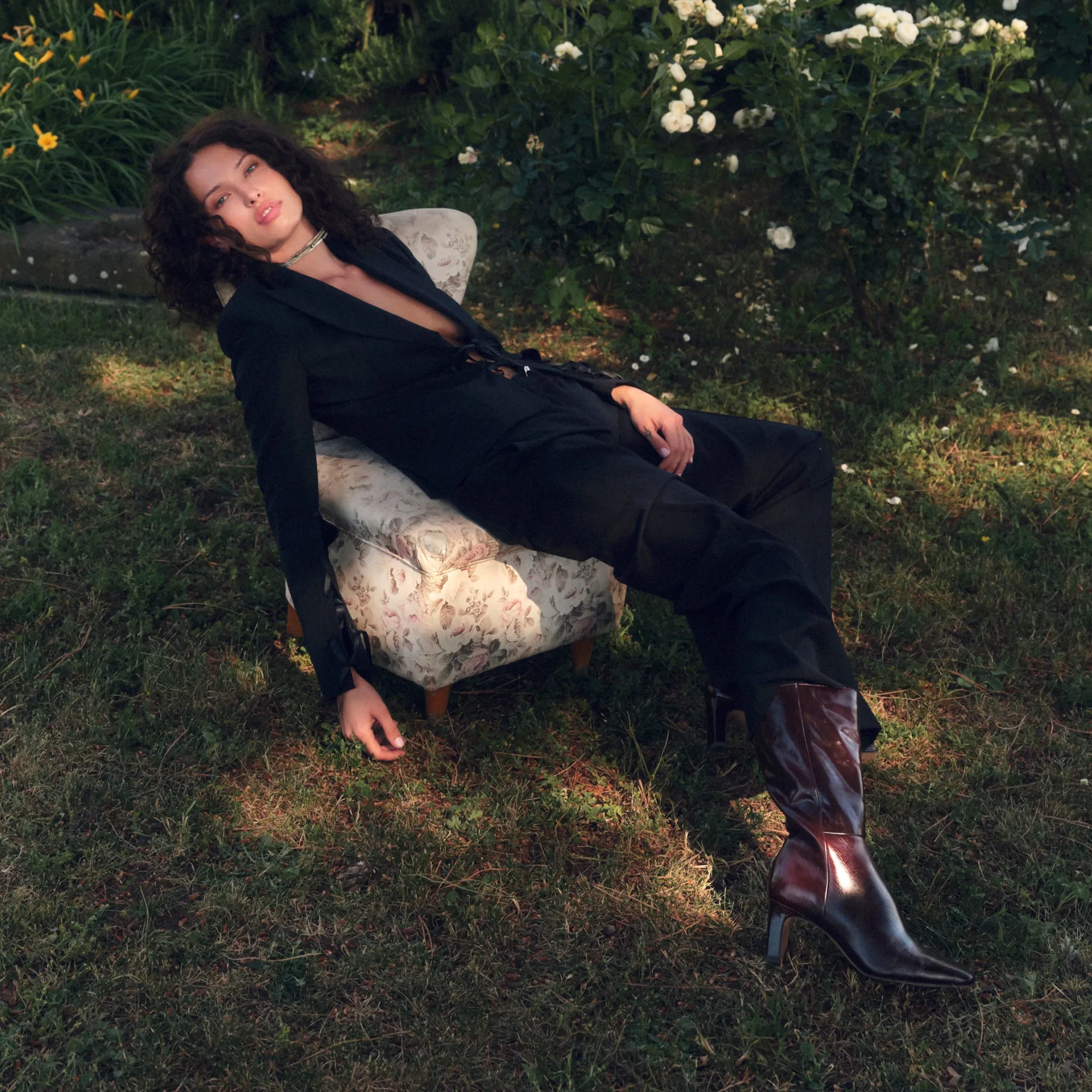 compression RIGGS BOOTS CHOCOLATE LEATHER