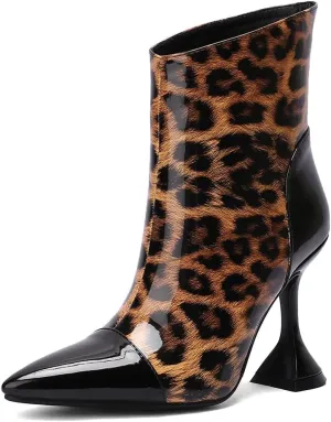 Roimaash Elegant Women Dress Boots High Heels Pointed Toe