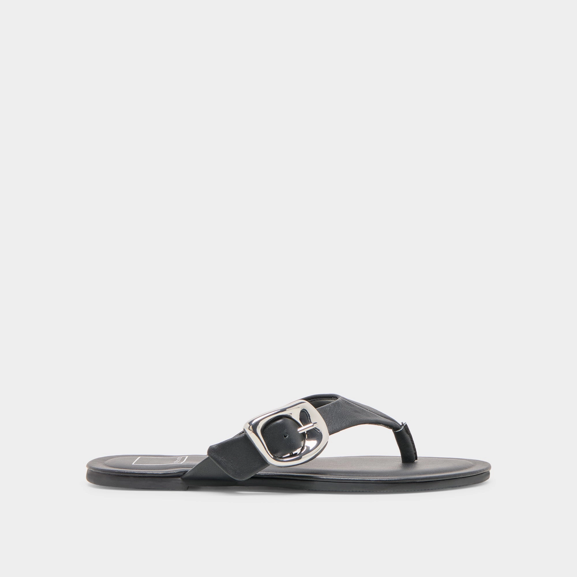 ROSSA SANDALS BLACK LEATHER Lightweight EVA Construction quick dry