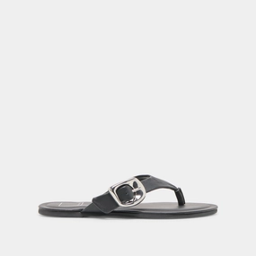 ROSSA SANDALS BLACK LEATHER Lightweight EVA Construction quick dry