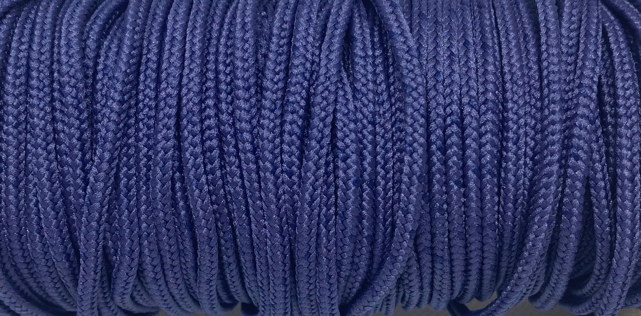 Round Dress Shoelaces - Navy Blue