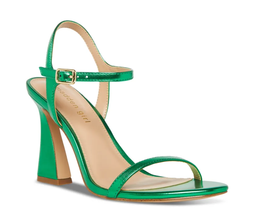 Round Toe Sculpted Block Heel